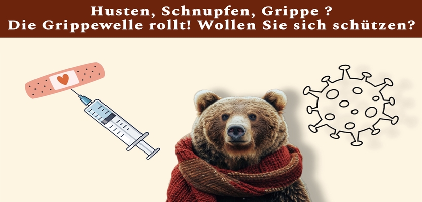 Wir impfen gegen Grippe & Corona!